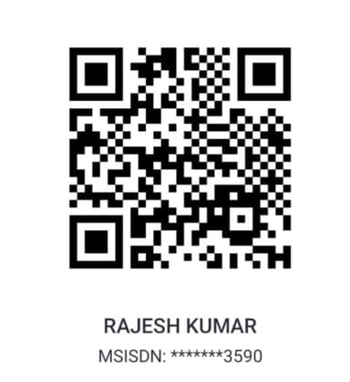 Scan to pay via EasyPaisa