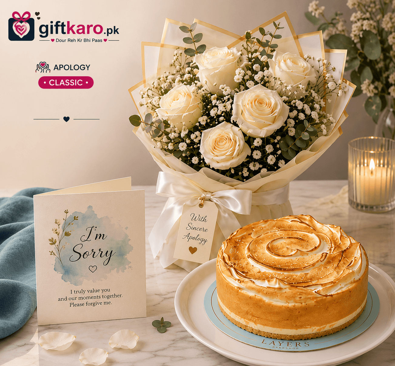 Classic — Apology gift bundle delivered in Islamabad, Rawalpindi, Karachi & Lahore