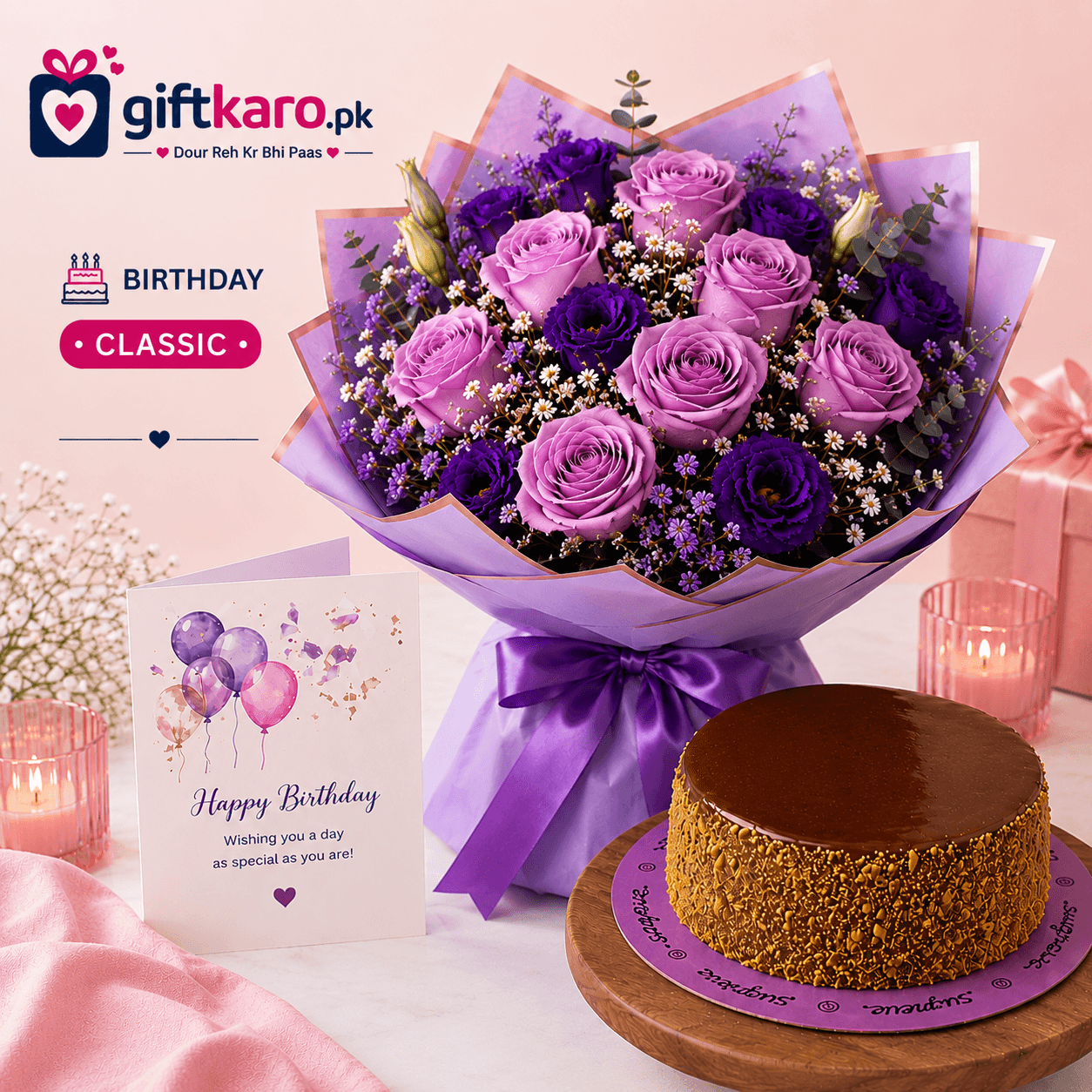 Classic — Birthday gift bundle delivered in Islamabad, Rawalpindi, Karachi & Lahore