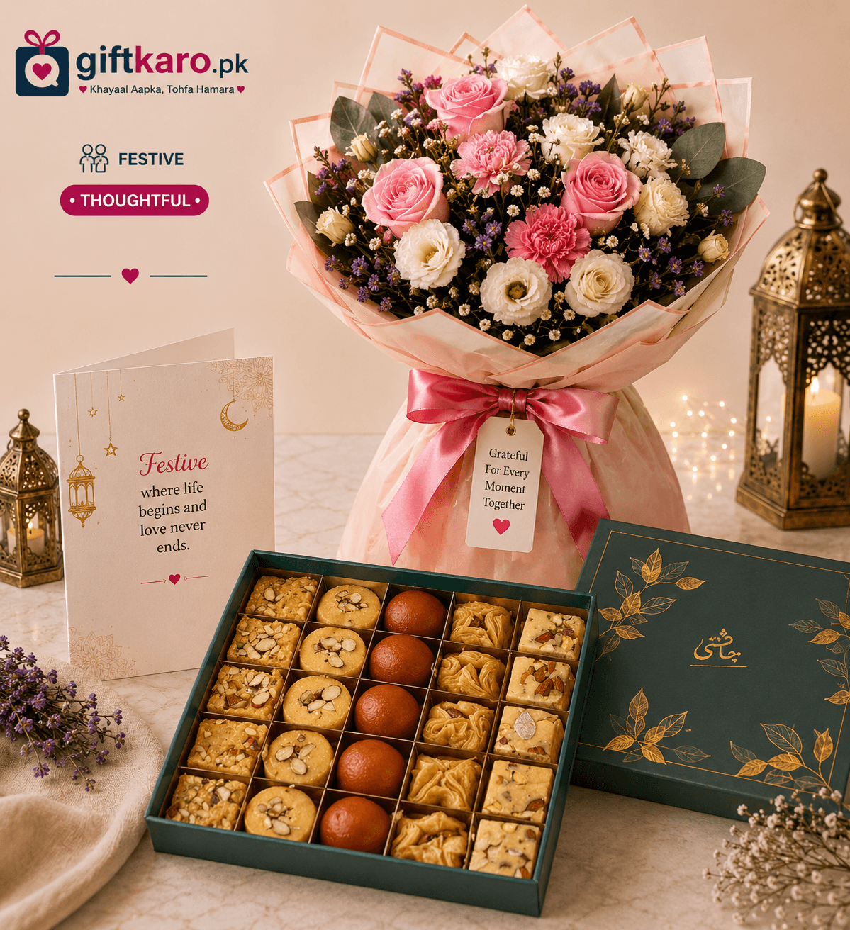 Thoughtful — Festive gift bundle delivered in Islamabad, Rawalpindi, Karachi & Lahore